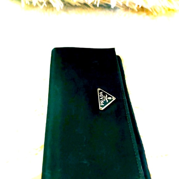 Authentic Nylon Prada Bifold Long Wallet - Picture 5 of 12